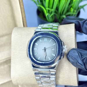 PP Silver Brown Dial With Date