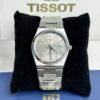 TISSOT PRX GRAY dial with SILVER chain