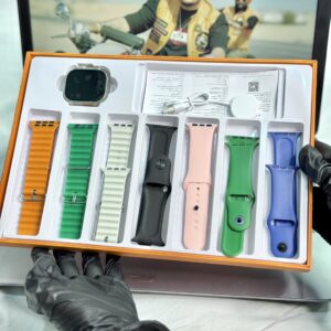 Smart Watch With 7 Straps