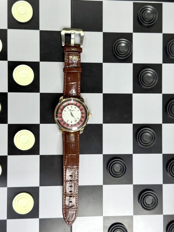 Casino TourBillion With Leather Strap