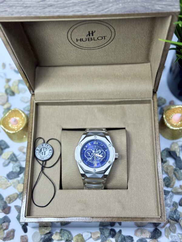 Hublot Diamond Cut Blue Dail