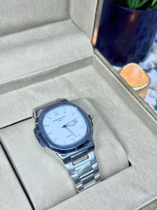 PP Silver White Dial With Date