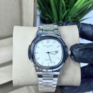 PP Silver White Dial With Date