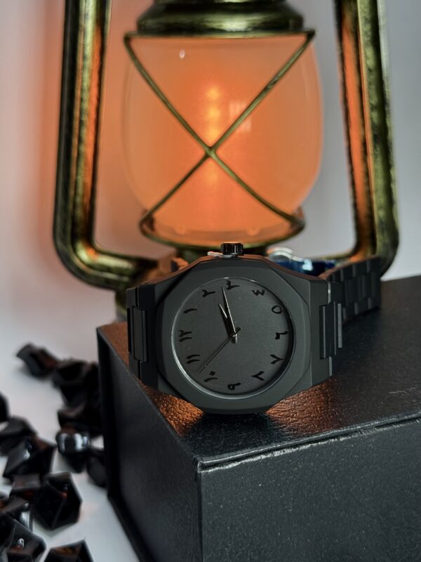 Orignal Black Arabic Aura with Black Digits                   ㅤ