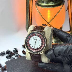Casino TourBillion With Leather Strap