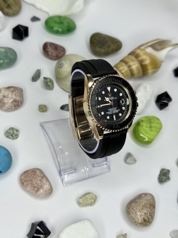 Rolex Submariner Golden With Black Rotating Dial