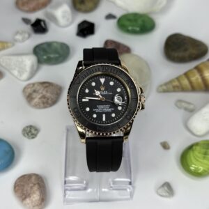 Rolex Submariner Golden With Black Rotating Dial