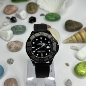 Rolex Submariner Black With Black Rotating Dial