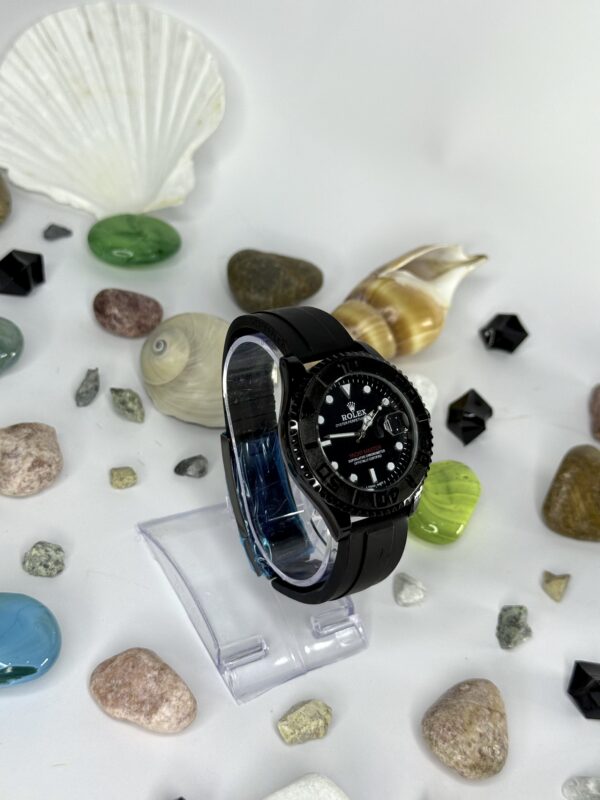 Rolex Submariner Black With Black Rotating Dial