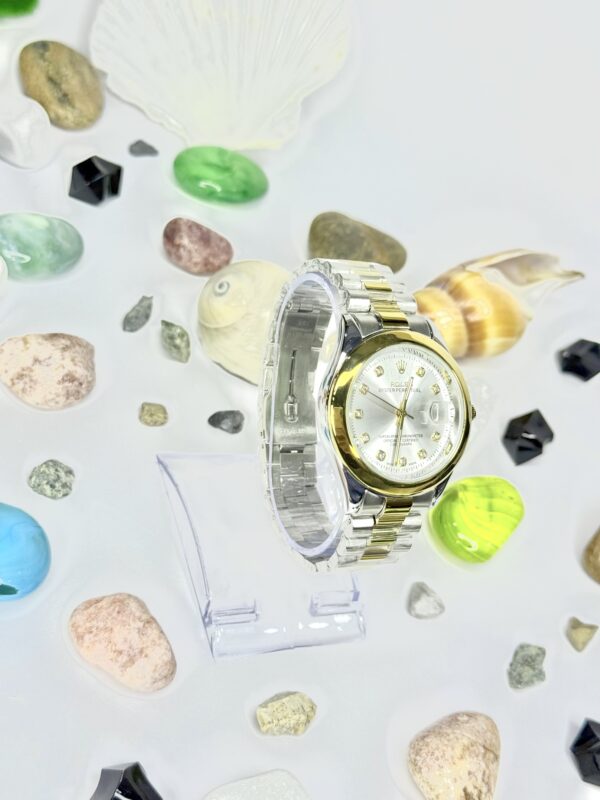 Rolex Oyster truetone with White Dial