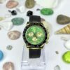 ROLEX Cosmograph Daytona Rotating Green Dial with Rubber Strap