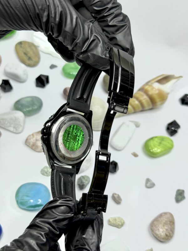 Rolex Submariner Black With Black Rotating Dial