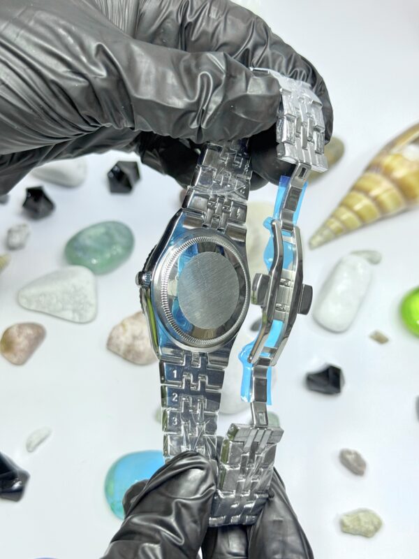 Rolex Land Dweller Silver With White Dial