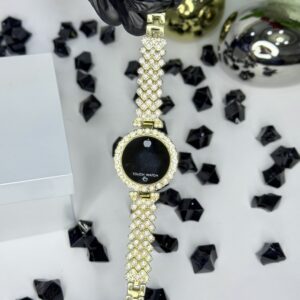 Ladies Watch White Diamonds(Apple Logo)