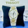 TISSOT PRX White dial truetone chain Golden and Silver